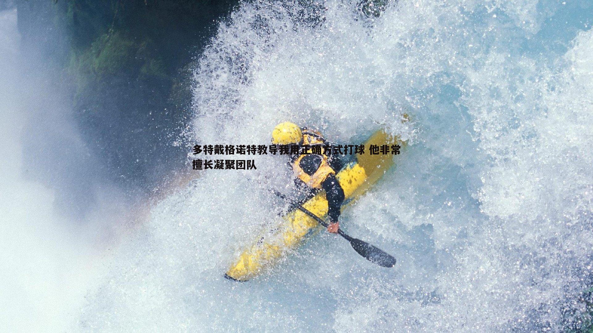 多特戴格诺特教导我用正确方式打球 他非常擅长凝聚团队